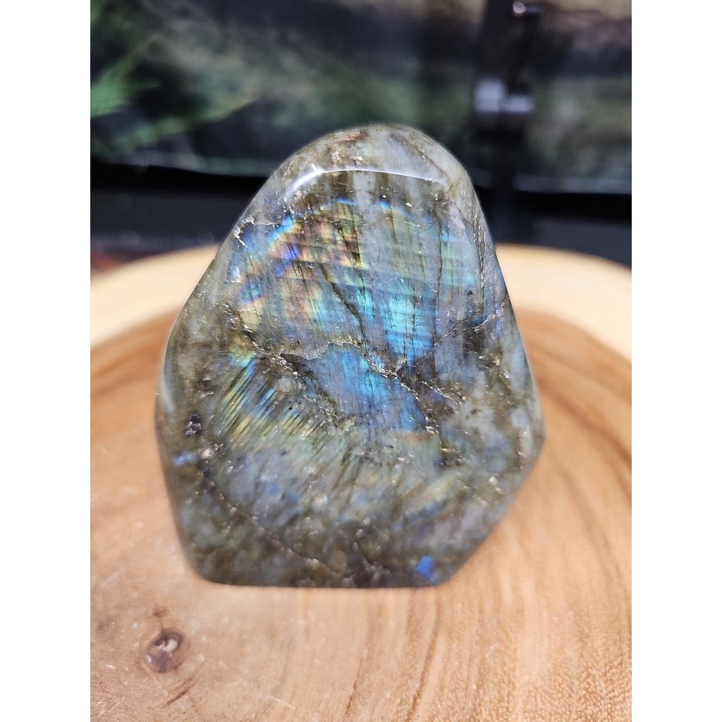 1.48LB 1Pcs Natural Rainbow Labradorite Crystal Spectrolite Stone | Mineral Specimens | Wiccan Center