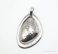 Large Retired Silpada Hammered Sterling Silver Necklace Pendant | Jewelry > Necklaces > Pendants | Wiccan Center