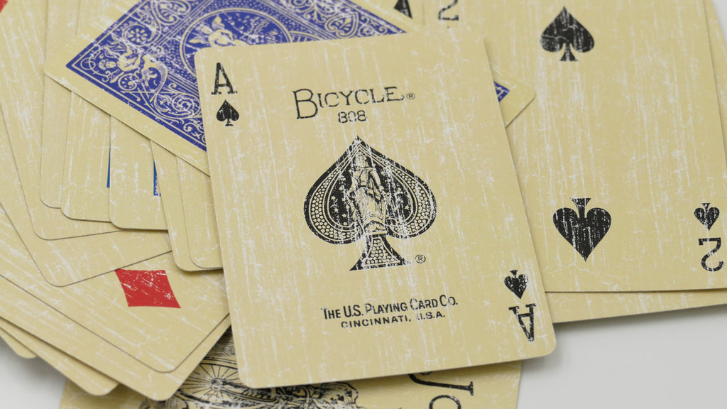 Faded Rider Back Blue Bicycle Deck | Magic Tricks | Wiccan Center