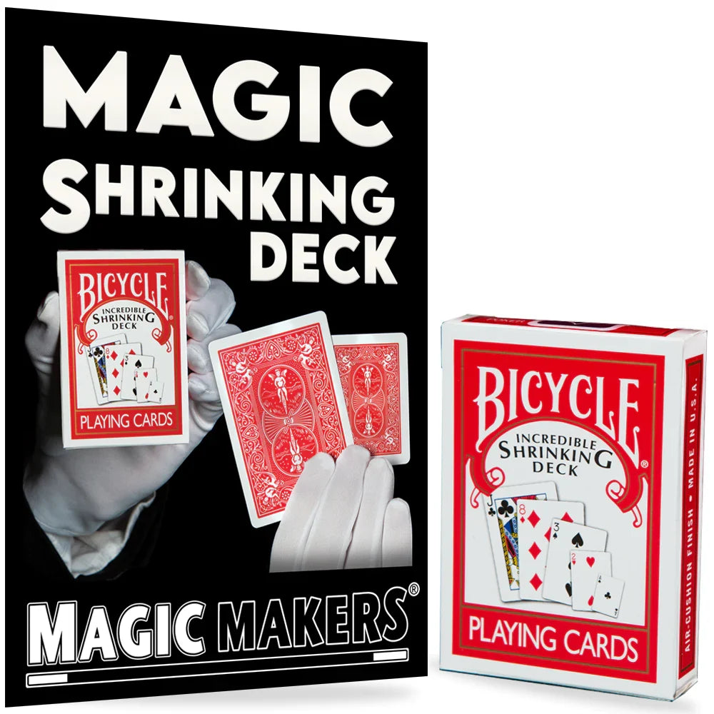 Incredible Shrinking Deck - Bicycle Cards Limited Edition | Magic Tricks | Wiccan Center