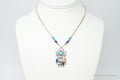 QT Turquoise Pendant On Carolyn Pollack Bead Sterling Silver Chain Necklace | Jewelry > Necklaces | Wiccan Center