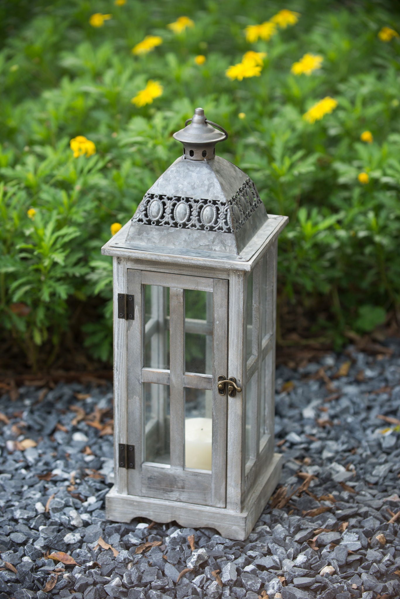 Wooden Candle Lantern Decorative Set for Indoor and Outdoor Use | Lanterns | Wiccan Center