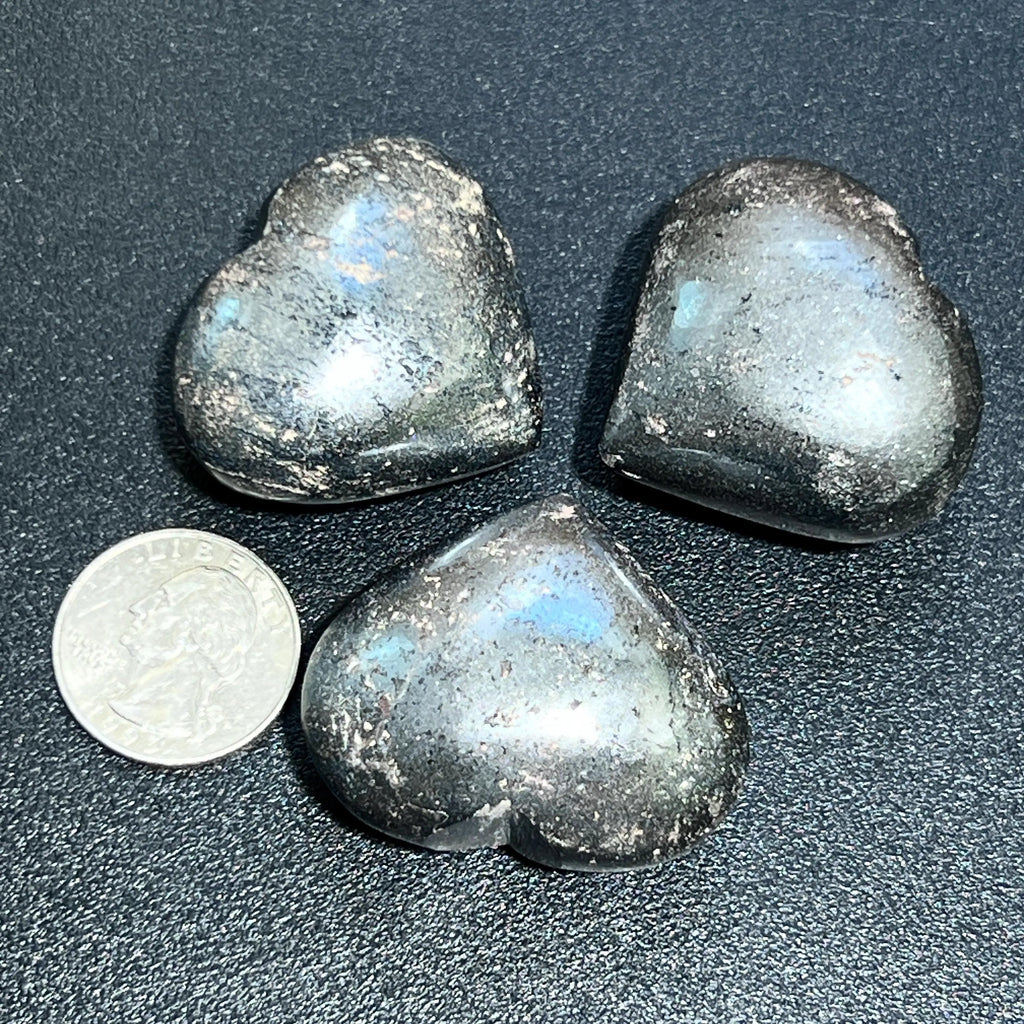 Hematite Puffy Heart Polished Carving Wholesale | Home & Living > Home Decor > Home Accents > Rocks & Geodes | Wiccan Center