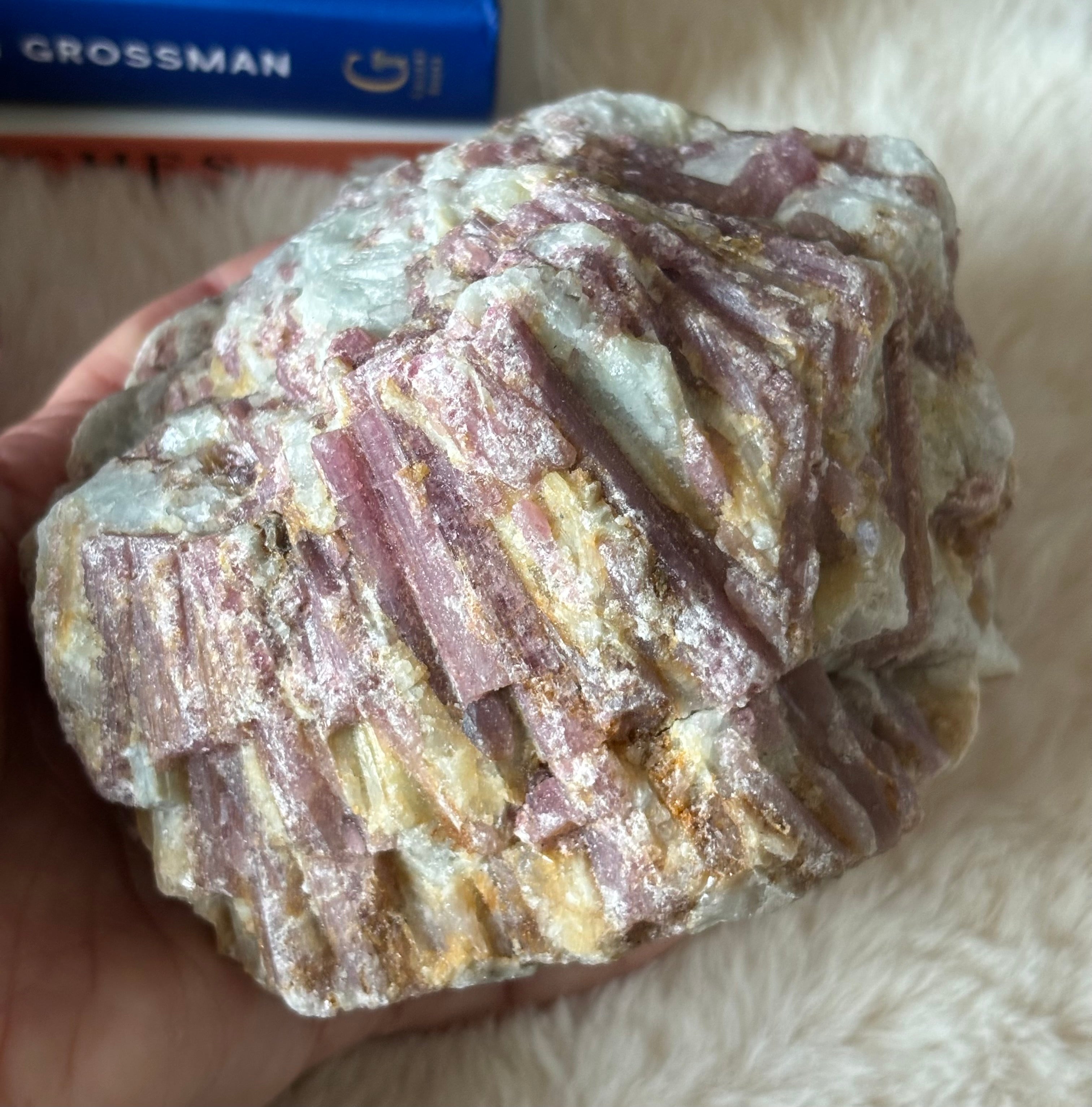 Raw Pink Tourmaline