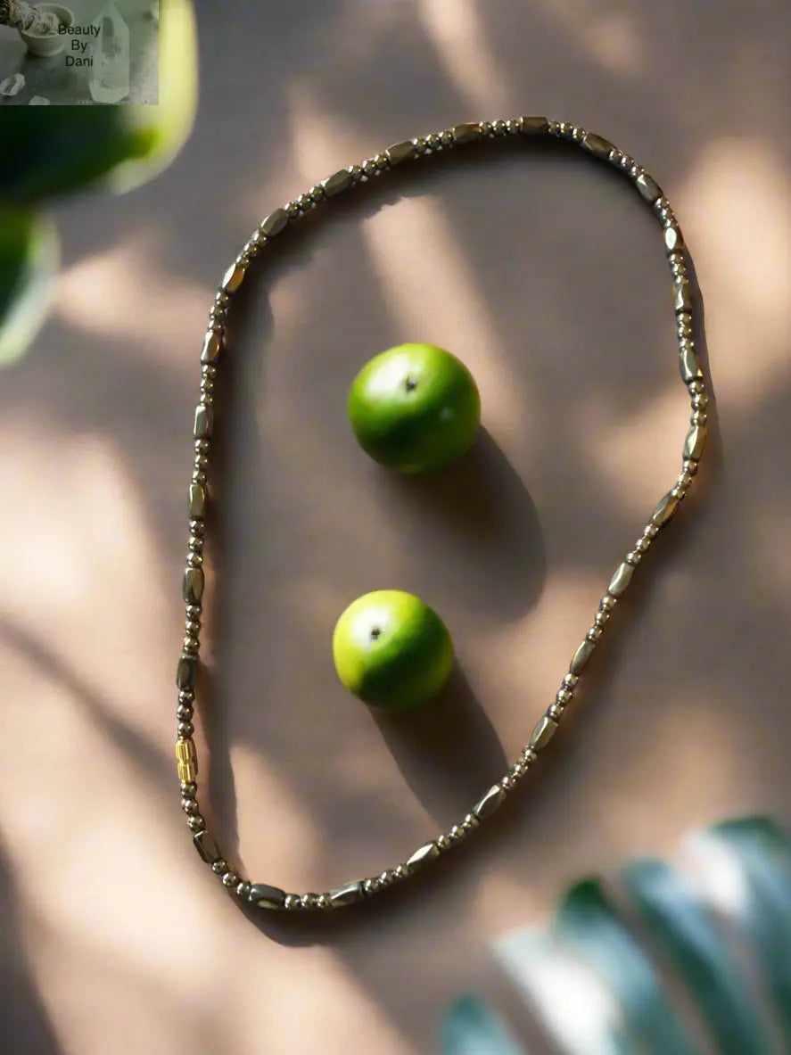 Magnetized Hematite Necklace - 20 Inches
