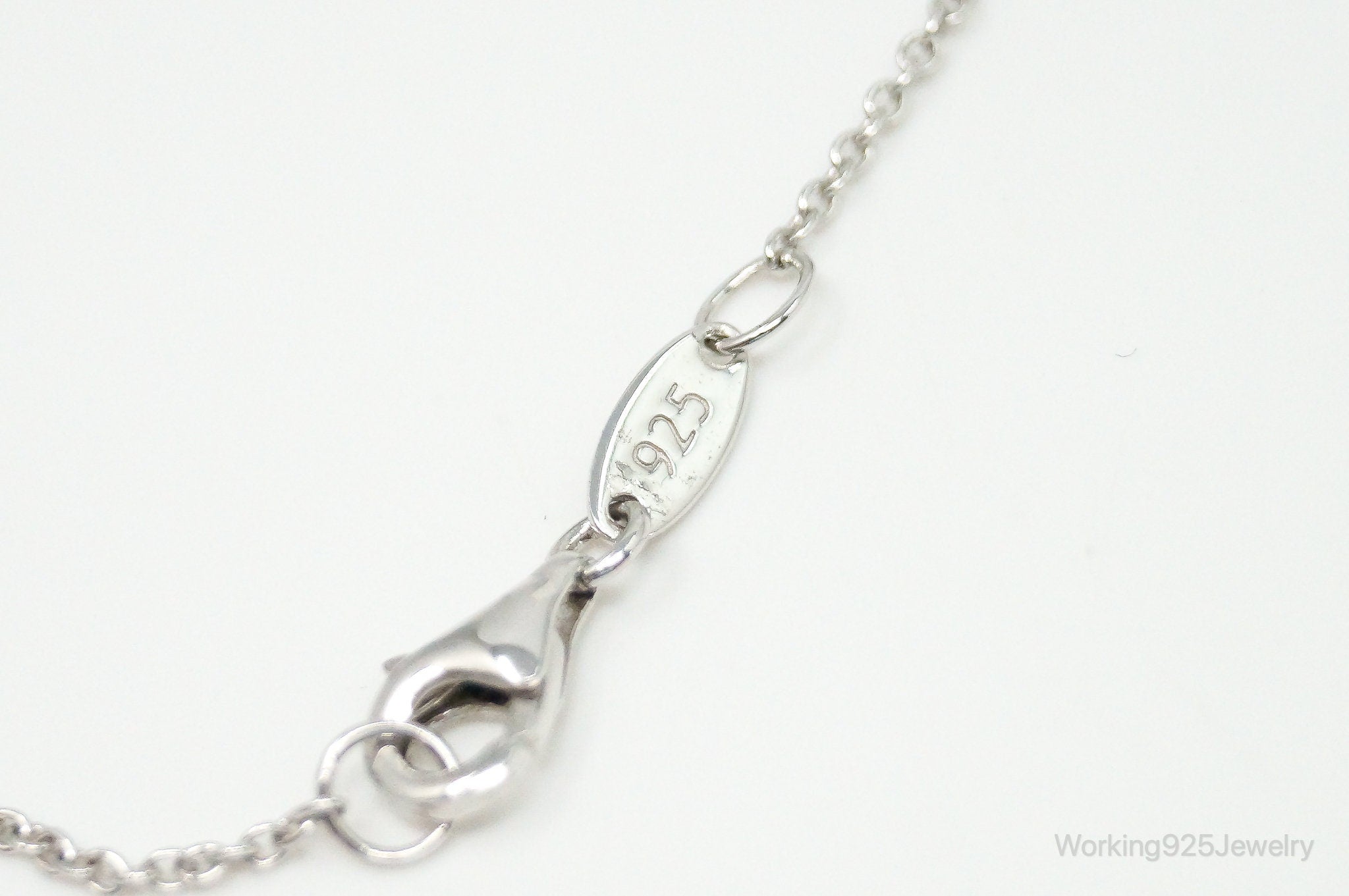 Vintage Designer Lafonn Cubic Zirconia Sterling Silver Necklace | Jewelry > Necklaces > Pendants | Wiccan Center