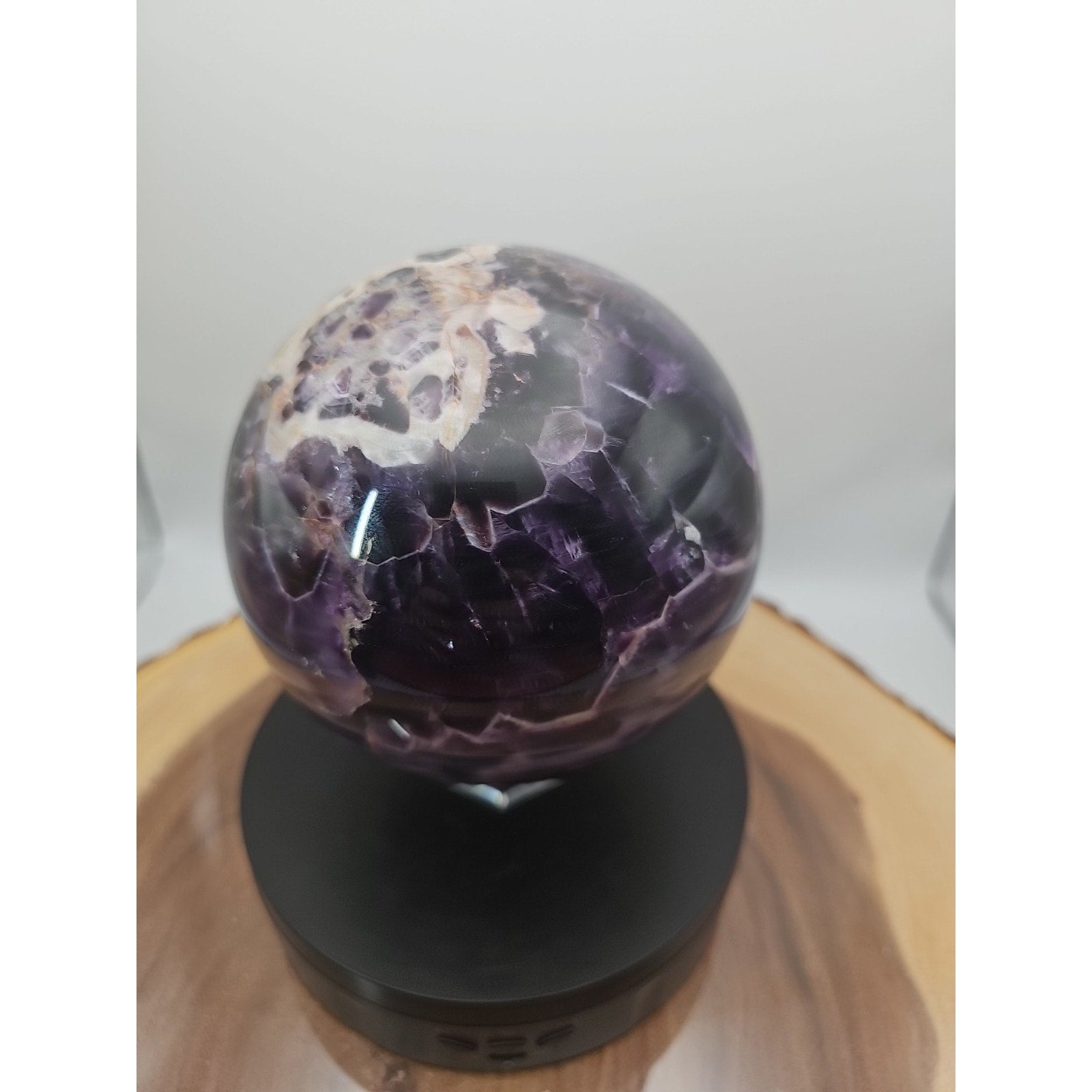 5.6LB Natural Dream Amethyst Sphere Quartz Crystal Ball | Crystal Spheres & Eggs | Wiccan Center