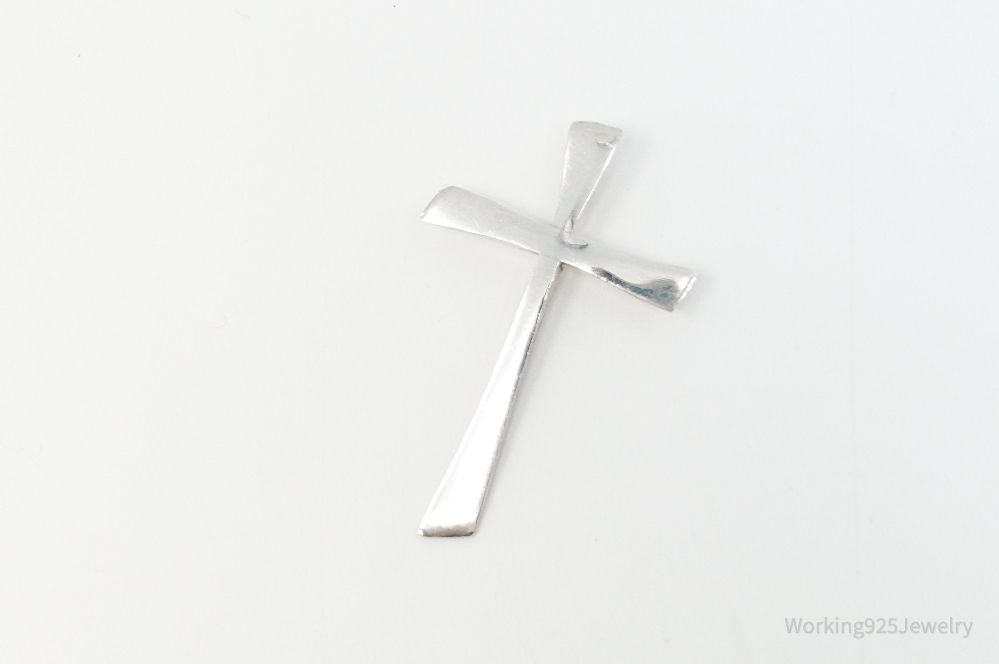 Vintage Large Designer DEPP Cross Sterling Silver Necklace Pendant | Jewelry > Necklaces > Pendants | Wiccan Center