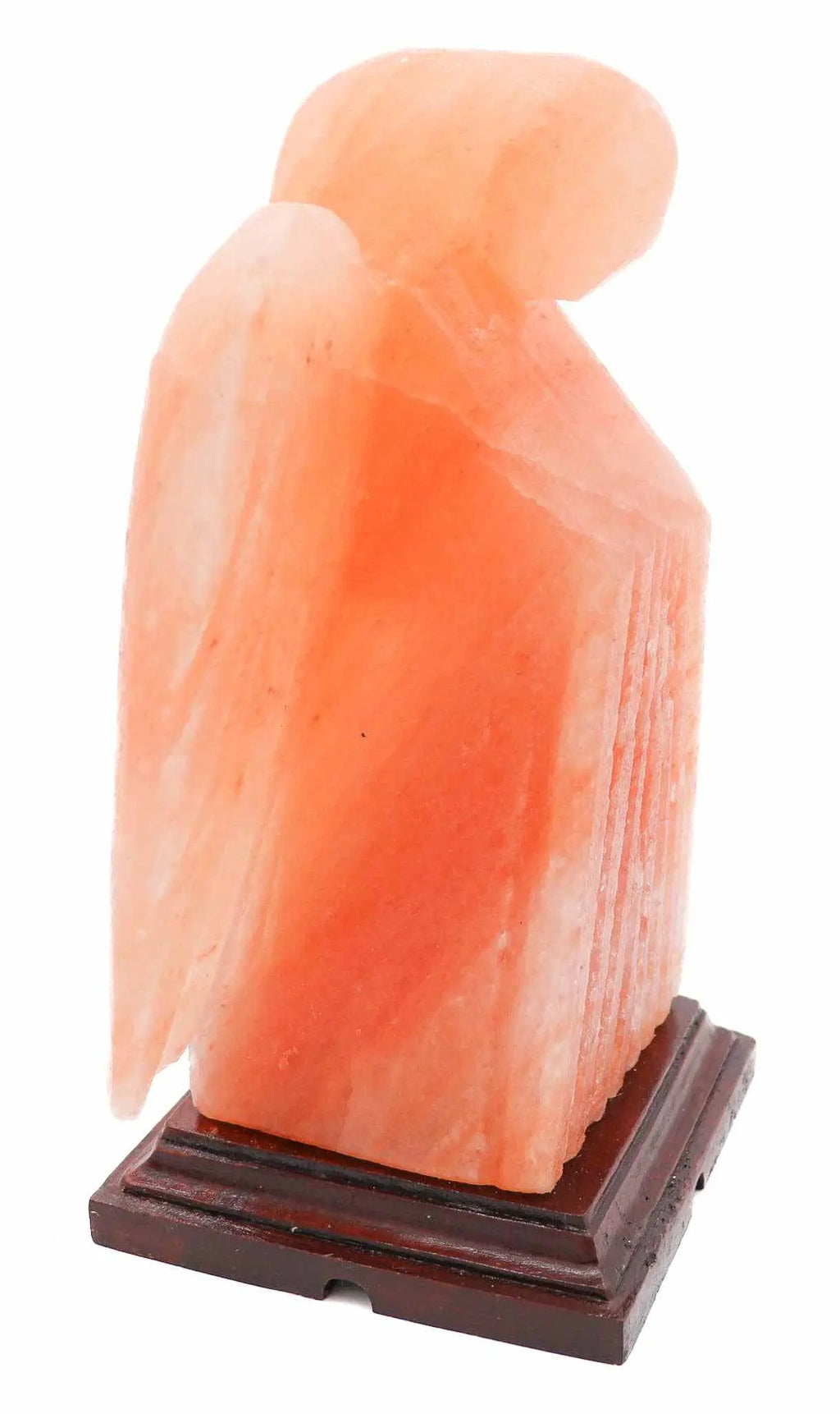 Himalayan Salt ANGEL Shaped Salt Lamp (7-8lb) | Lamp | Wiccan Center