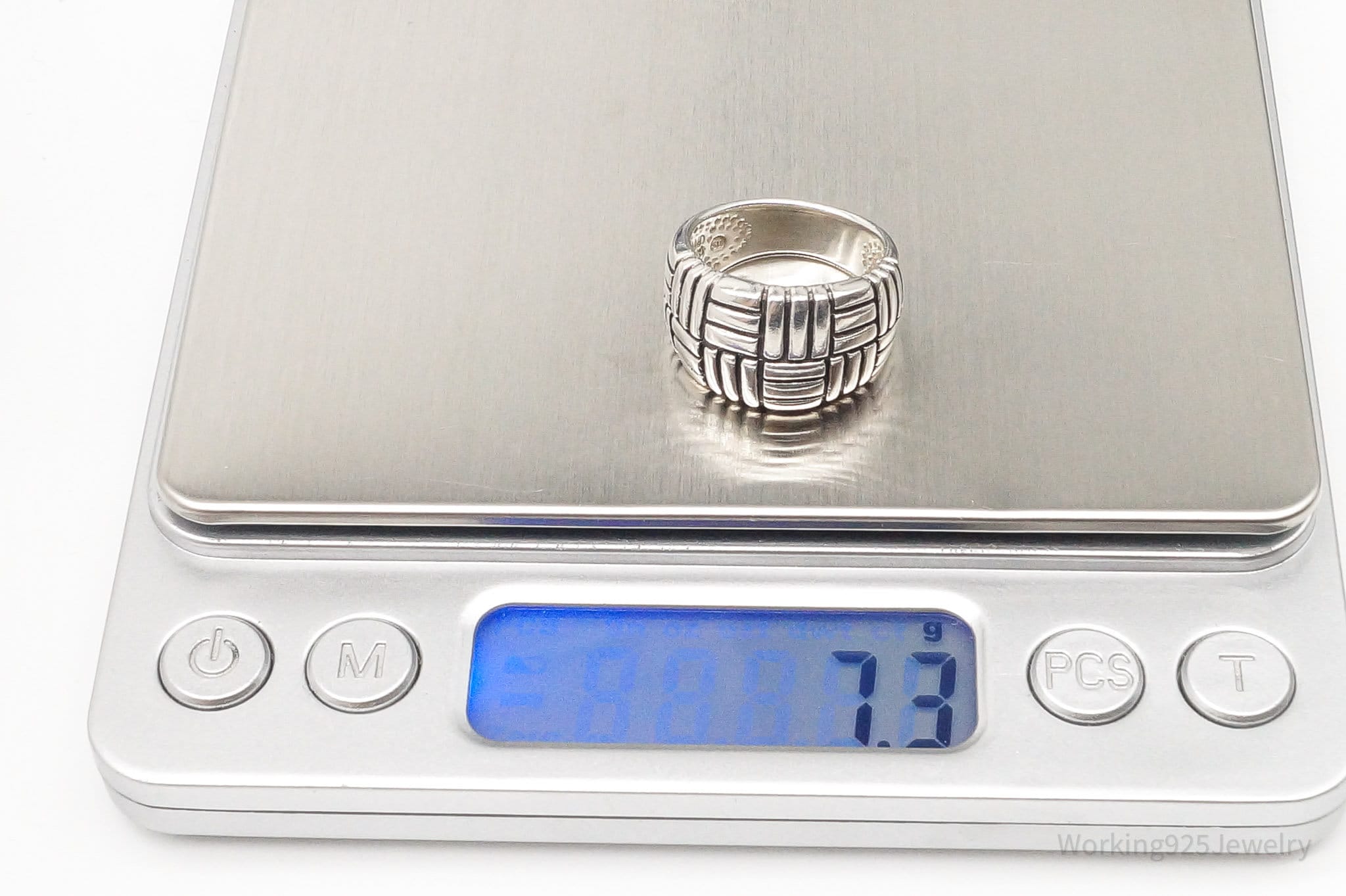 Vintage Sterling Silver Band Ring - Size 5.75 | Jewelry > Rings | Wiccan Center