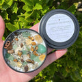 Rich Witch Manifestation Money Magick Intention Candle | Ritual Altar Crystal Spell Infused Scented Witchy Gift Wealth Abundance Prosperity | | Wiccan Center