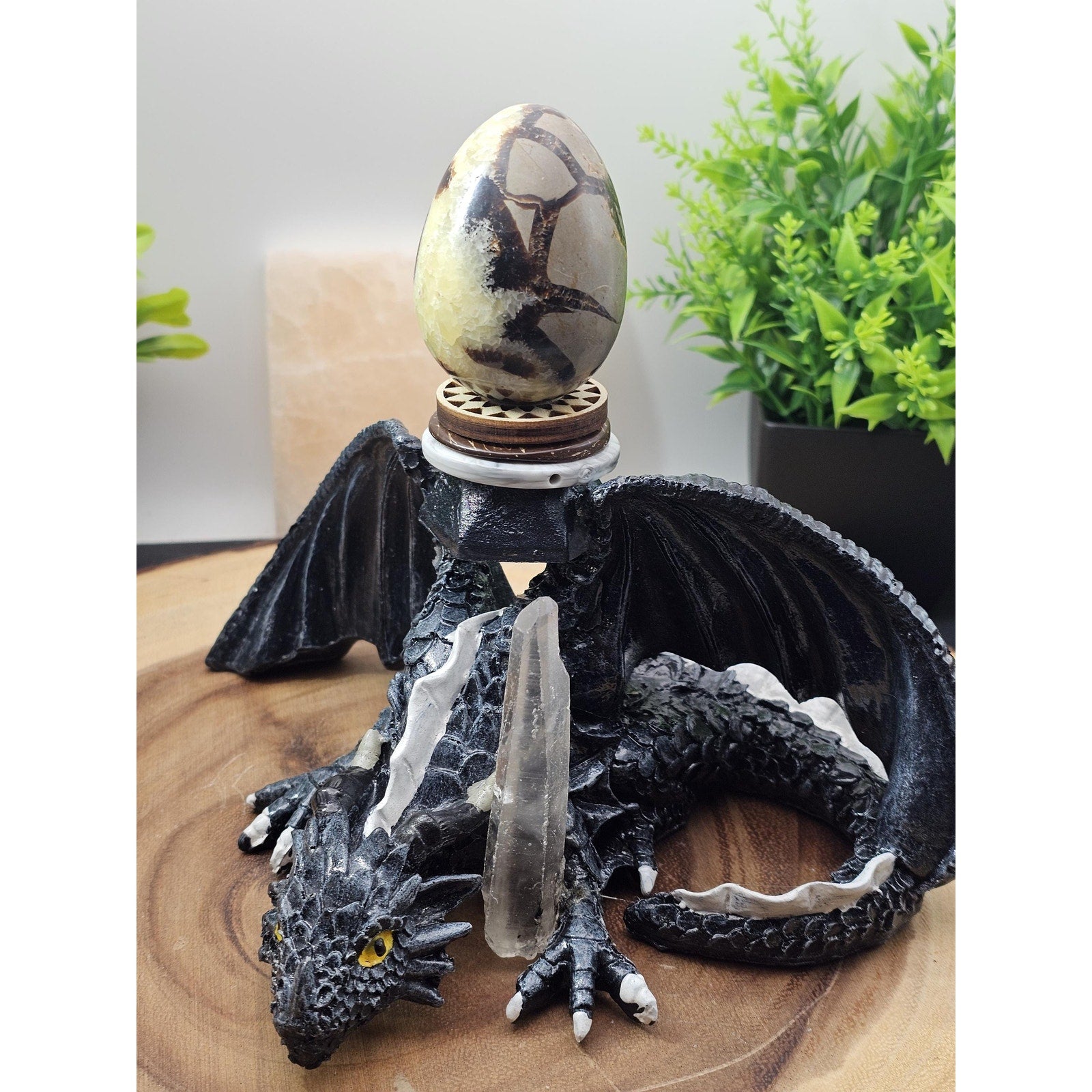 Septarian dragon geode