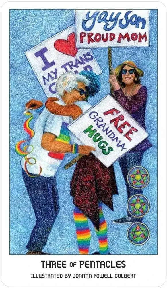 Pride Tarot Deck - A Collaborative Deck | Sacred Book Store | Wiccan Center