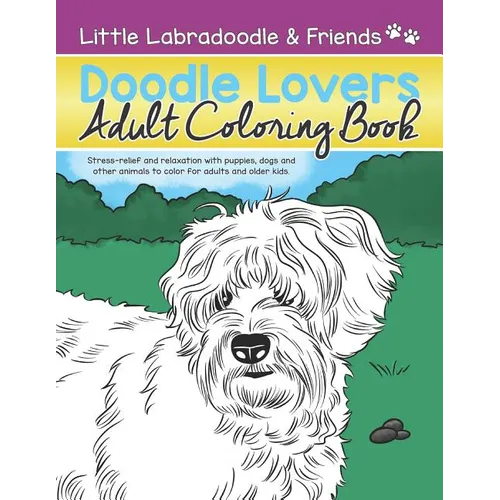Doodle Lovers Adult Coloring Book - Paperback | Books | Wiccan Center