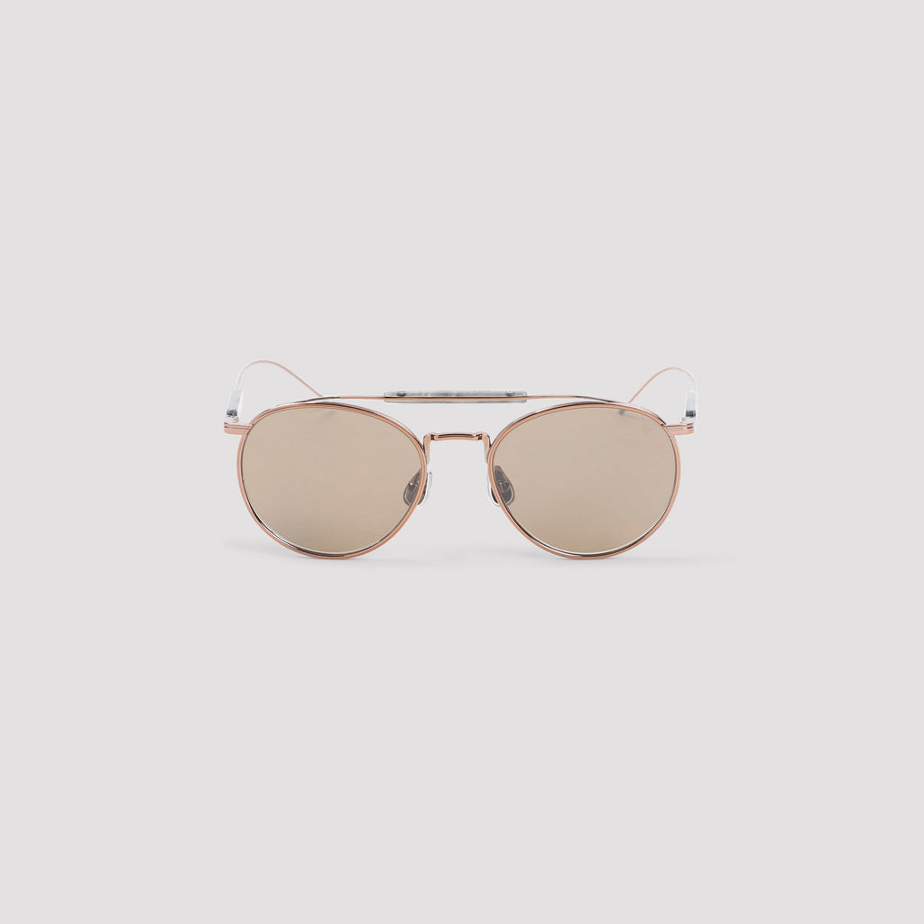 BRUNELLO CUCINELLI Sartorial Sunset Mini Sunglasses in Titanium