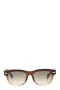 BRUNELLO CUCINELLI Stanley J. Rectangular Acetate Sunglasses - 53mm