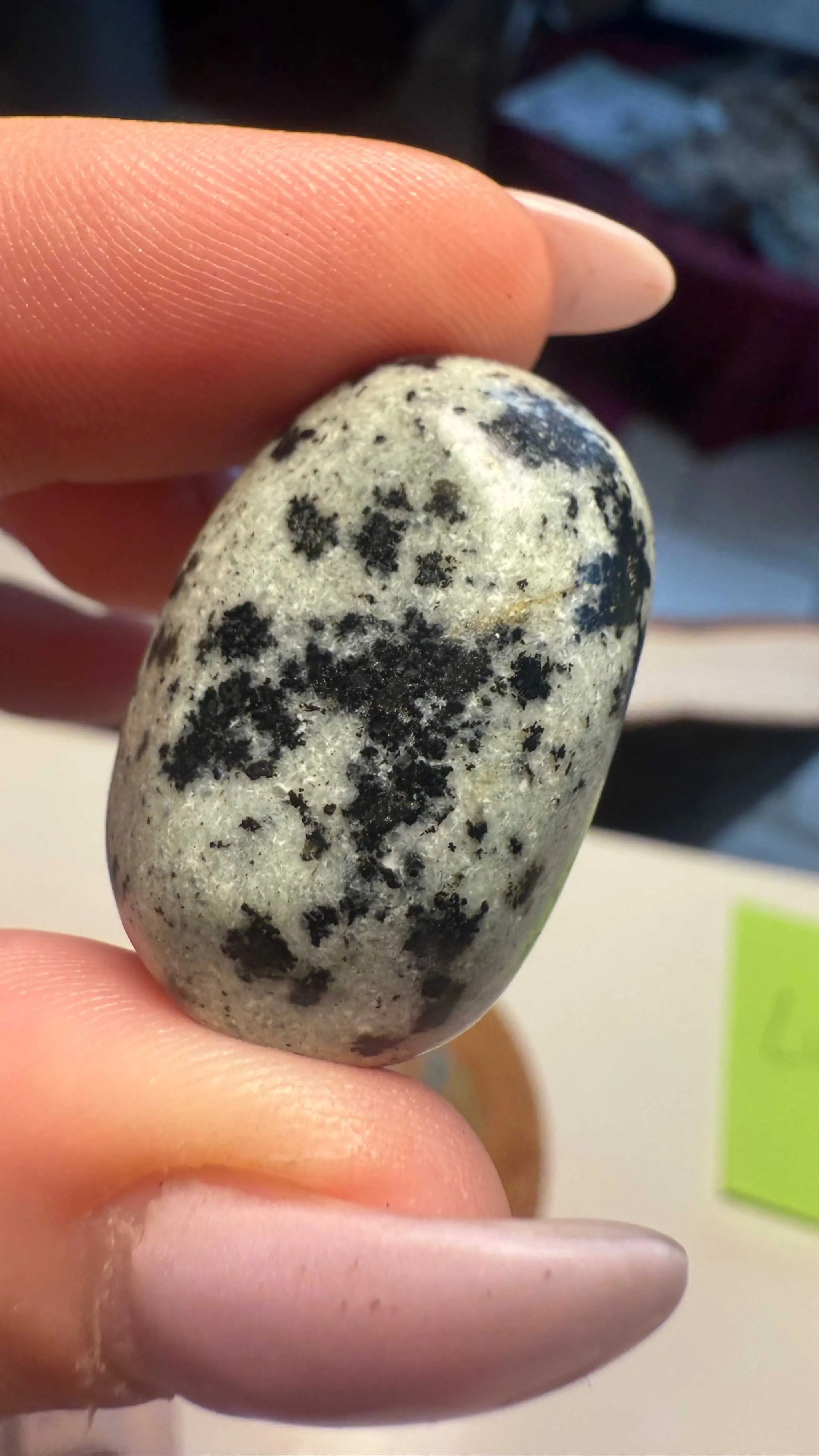 Greta Gabbro Tumbled Stone | Tumbled Stones | Wiccan Center
