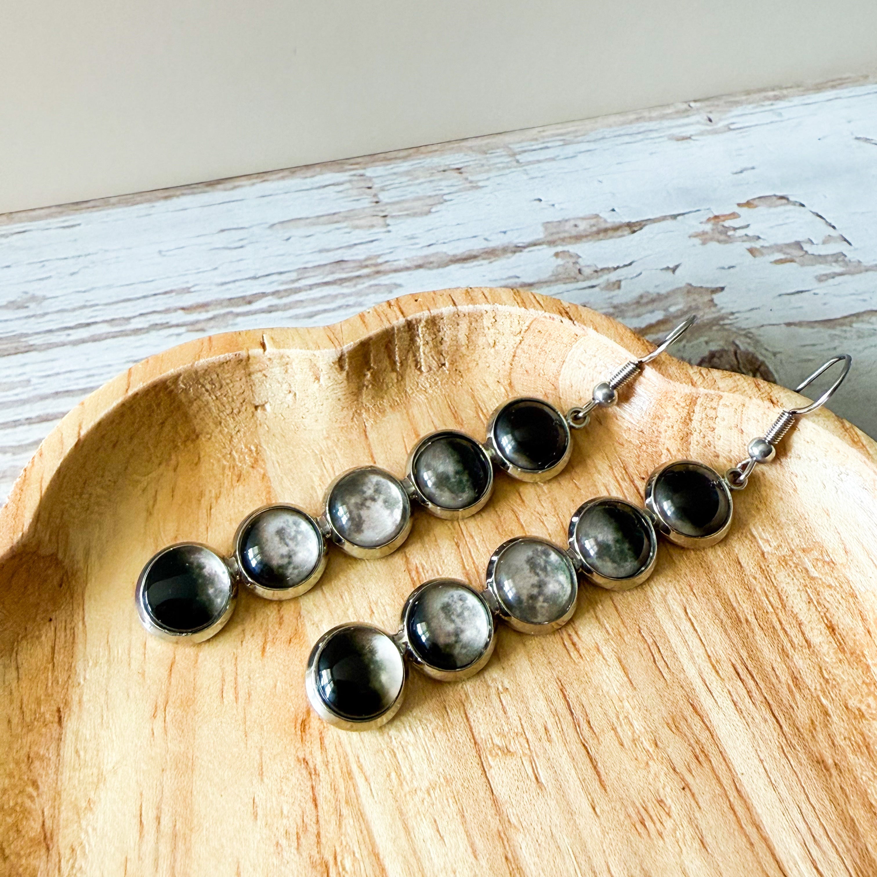 Moon Phase Earrings | Earrings | Wiccan Center