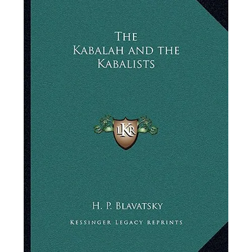 The Kabalah and the Kabalists - Paperback | Books | Wiccan Center