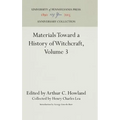 Materials Toward a History of Witchcraft - Hardcover | Books | Wiccan Center