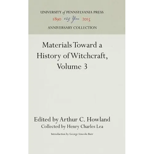 Materials Toward a History of Witchcraft - Hardcover | Books | Wiccan Center