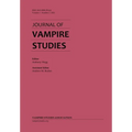 Journal of Vampire Studies: Vol. 1, No. 2 (2021) - Paperback | Books | Wiccan Center
