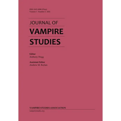 Journal of Vampire Studies: Vol. 1, No. 2 (2021) - Paperback | Books | Wiccan Center