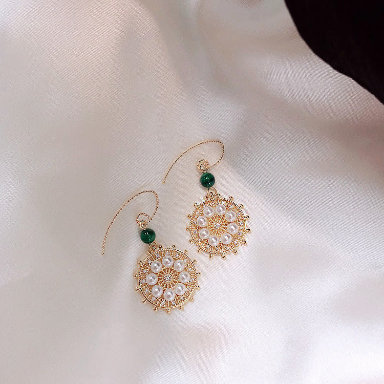 Retro Pearl Drop Earrings for Women | Earring | Wiccan Center