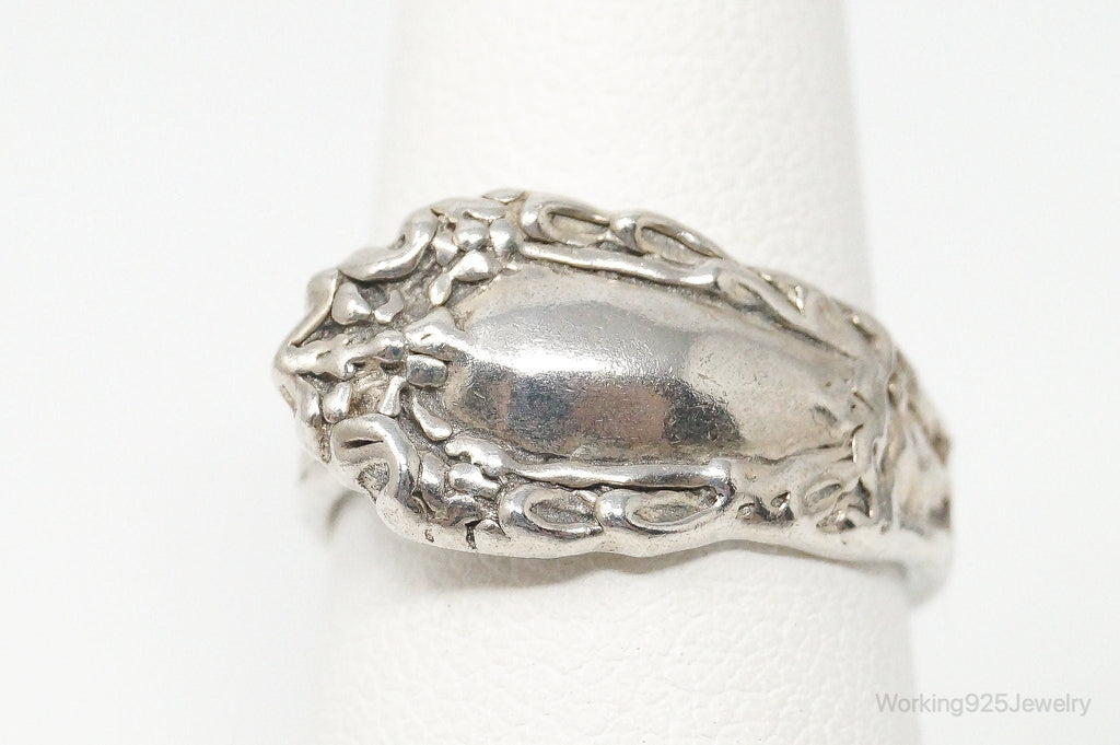 Antique Sterling Silver Spoon Ring - Size 6.5 | Jewelry > Rings | Wiccan Center