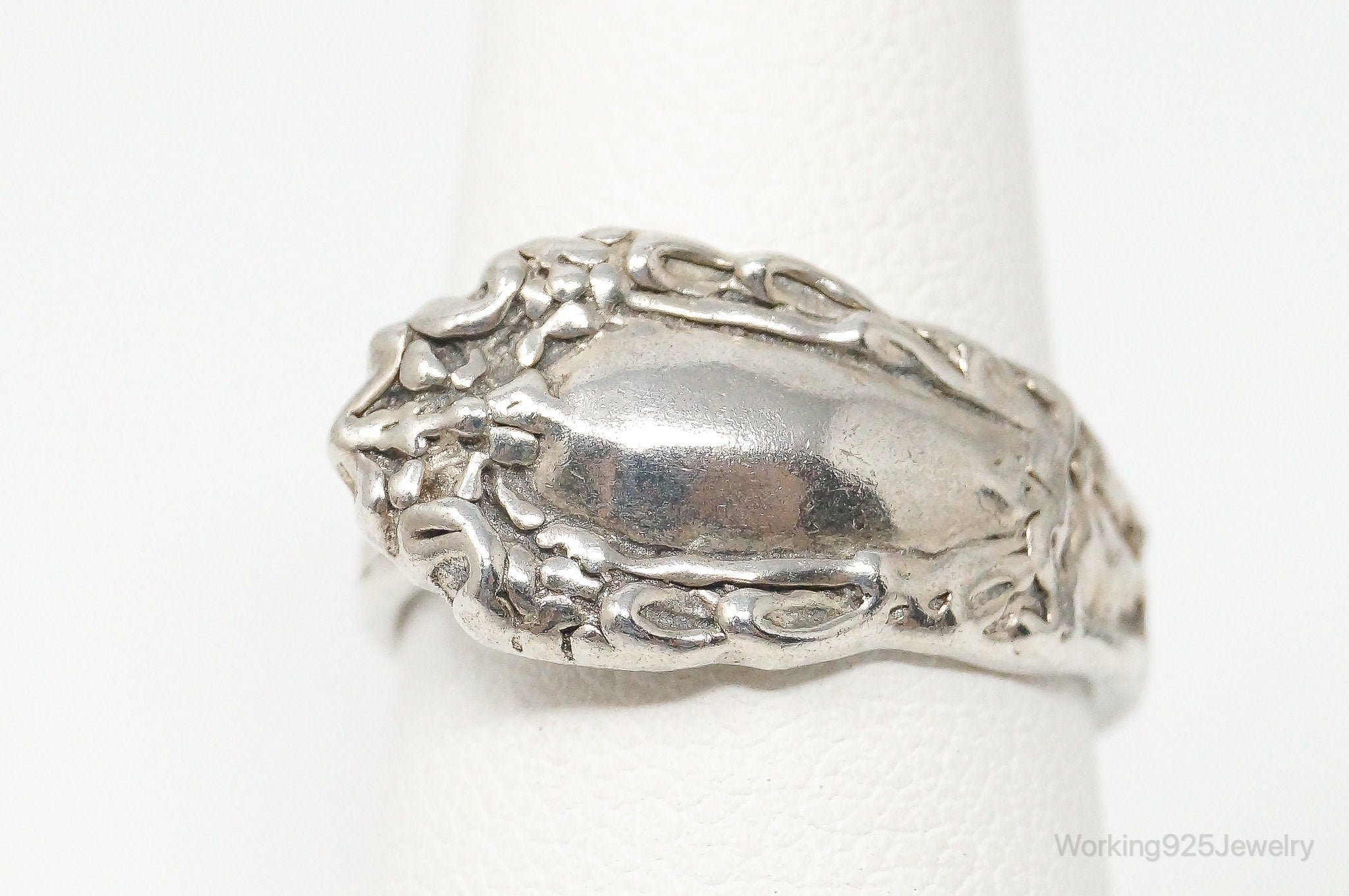 Antique Sterling Silver Spoon Ring - Size 6.5 | Jewelry > Rings | Wiccan Center