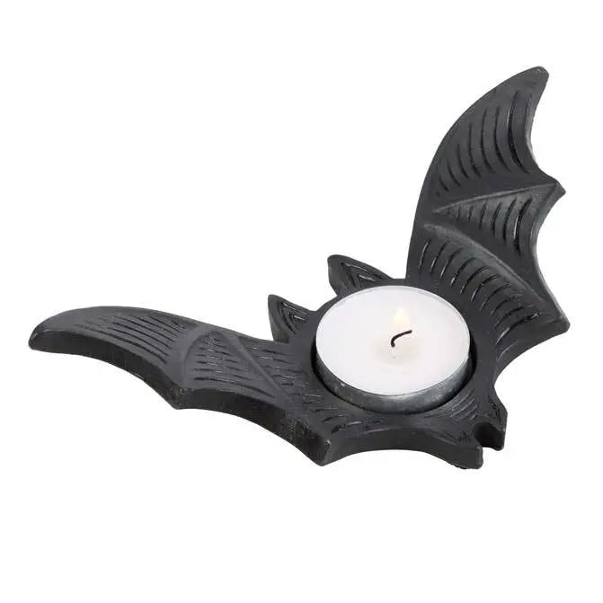 Gothic Bat Tealight Candle Holder | | Wiccan Center