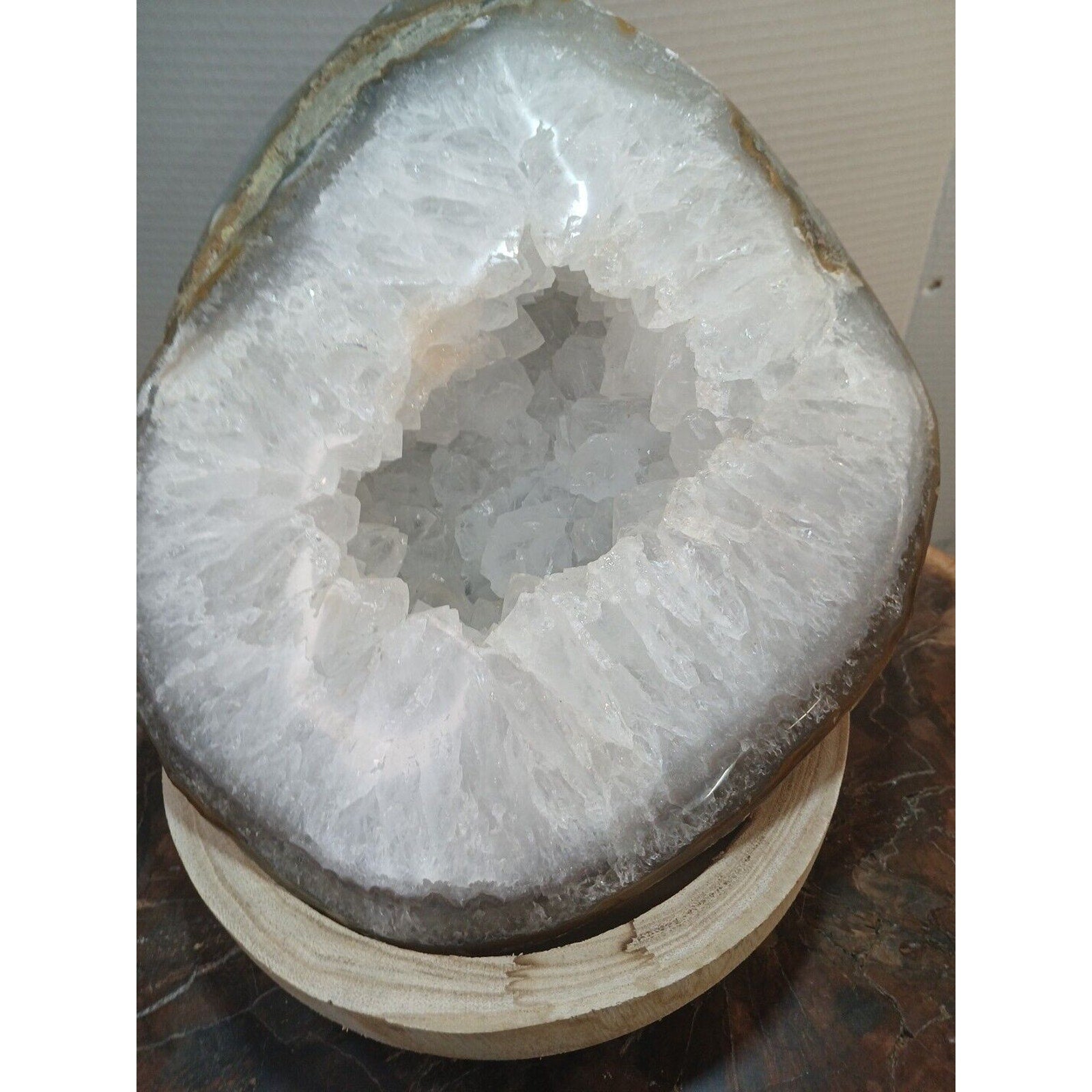 Large Natural Madagascar Agate Geode — 19.3 lbs, Museum-Quality Quartz Specimen | CrystalCloud Company | Geodes & Clusters | Wiccan Center