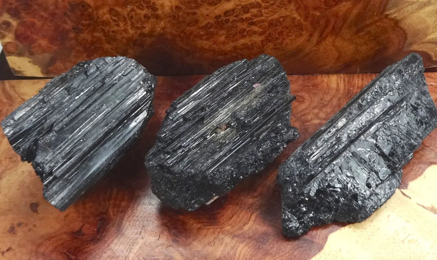 Large Black Tourmaline Crystals (1-3 Inches)(By The Piece Or Pound) Rough Raw Gemstone Home Decor | Home & Living > Home Decor > Home Accents > Rocks & Geodes | Wiccan Center