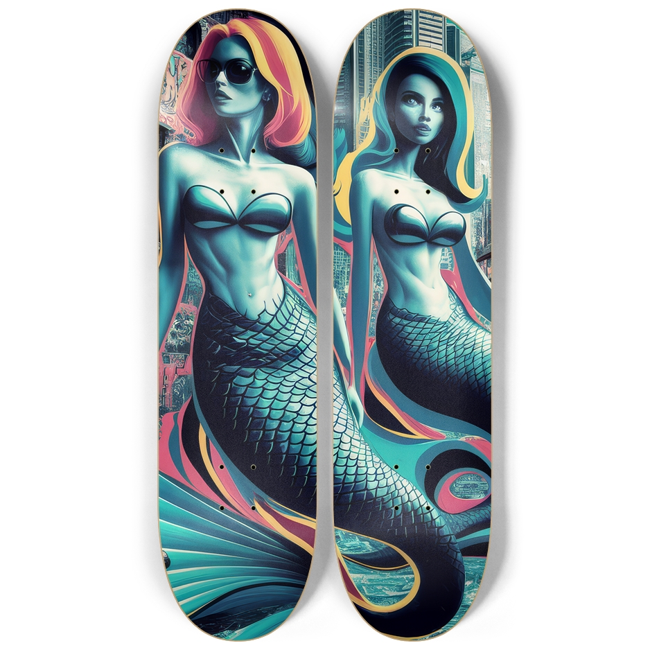 2 Skateboard Series Art - ModMers | Skateboard | Wiccan Center