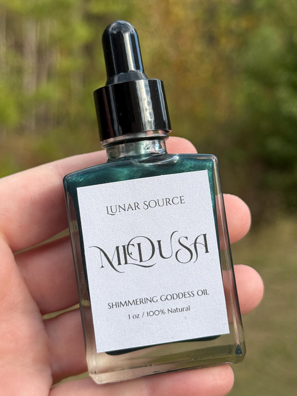 Medusa Luxury Shimmering Body Perfume Oil | Greek Mythology Snake Hair Gorgon Witchcraft Altar Ritual Spell Deity Intention Pagan Gift | | Wiccan Center
