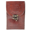Triple Moon Tarot Card Leather Holder | Sacred Book Store | Wiccan Center