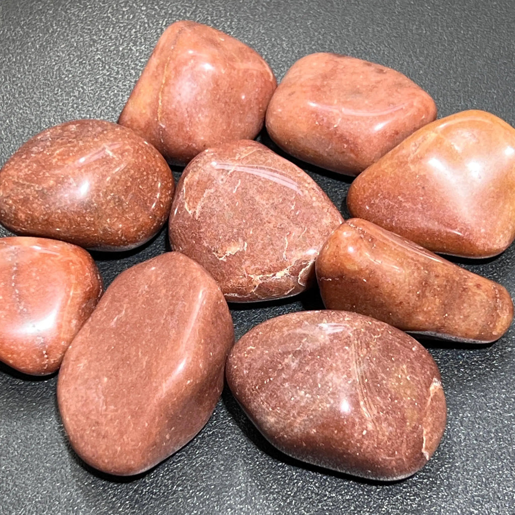 Large Red Brown Jasper Tumbled Stones (By The Piece Or Pound) | Home & Living > Home Decor > Home Accents > Rocks & Geodes | Wiccan Center