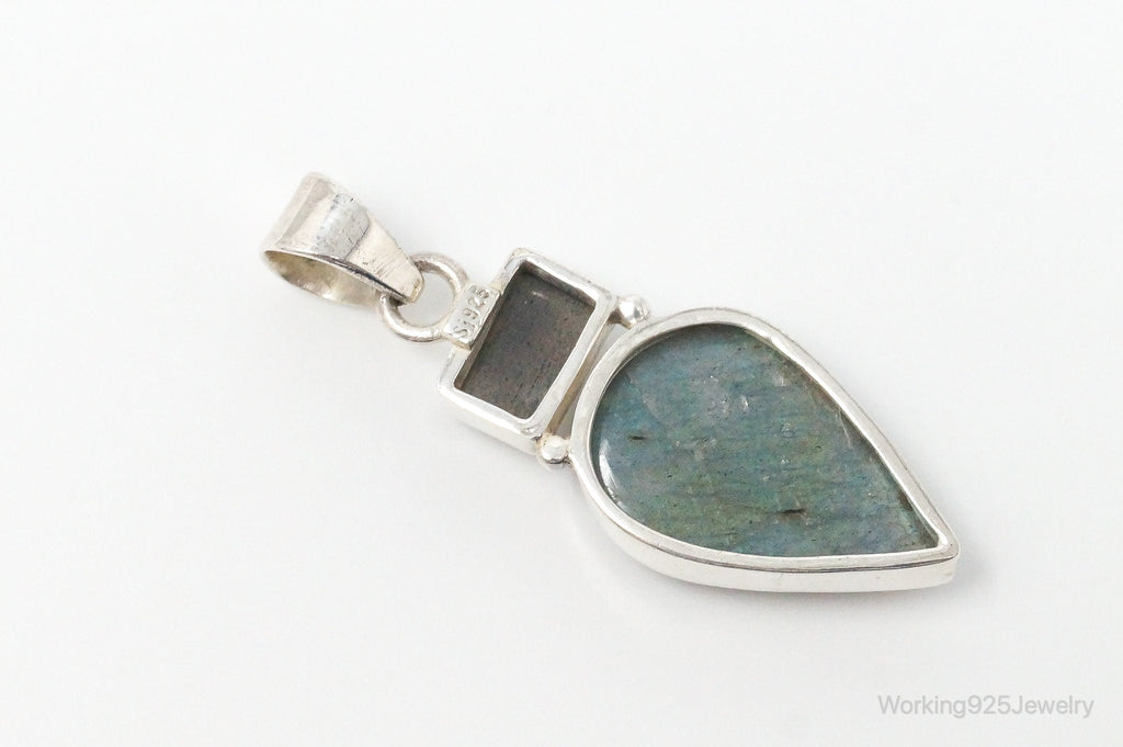 Large Designer Supreme Jewelers Labradorite Sterling Silver Pendant | Jewelry > Necklaces > Pendants | Wiccan Center
