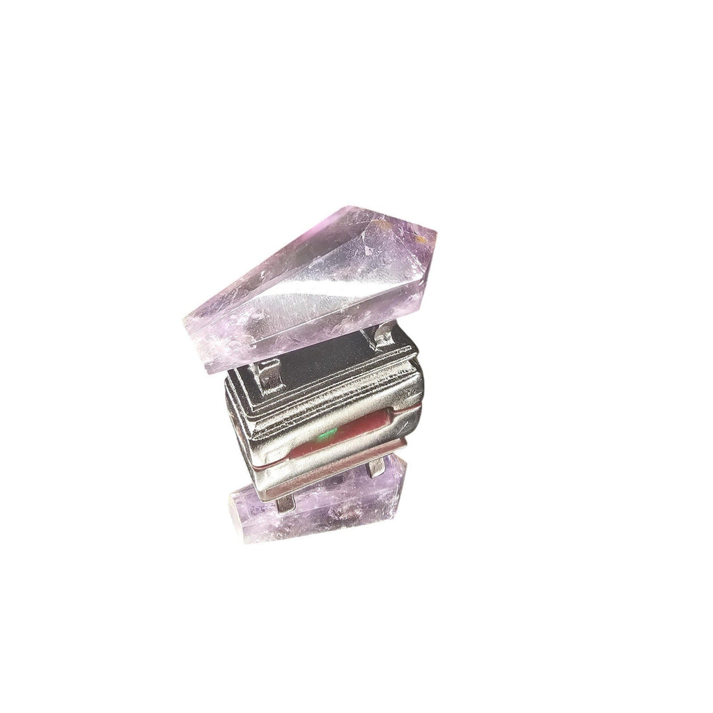 Amethyst point Japanese stand