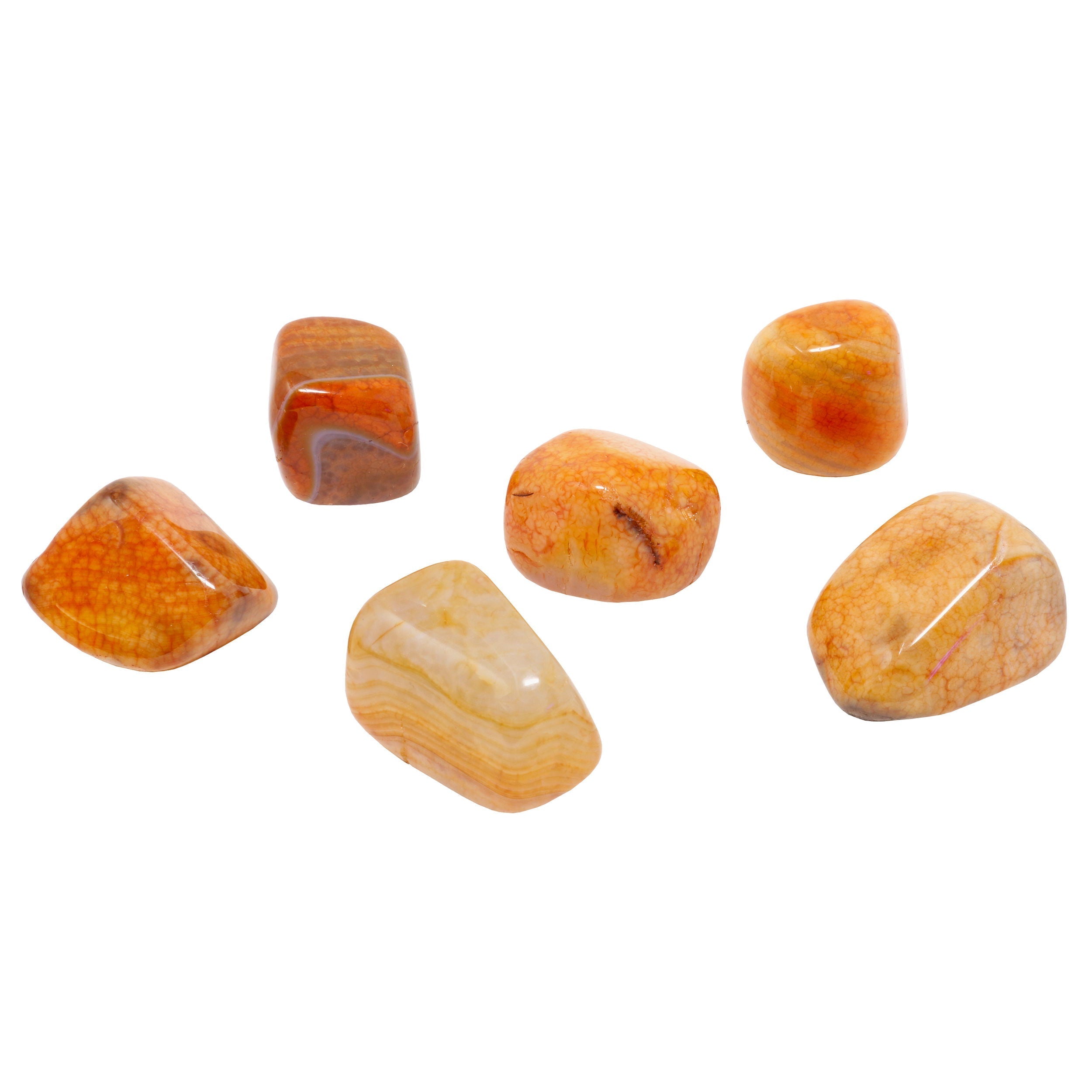 Fire Carnelian Agate Tumbled Stone - Lg (Singles) | Crystals & Minerals > Specimens | Wiccan Center