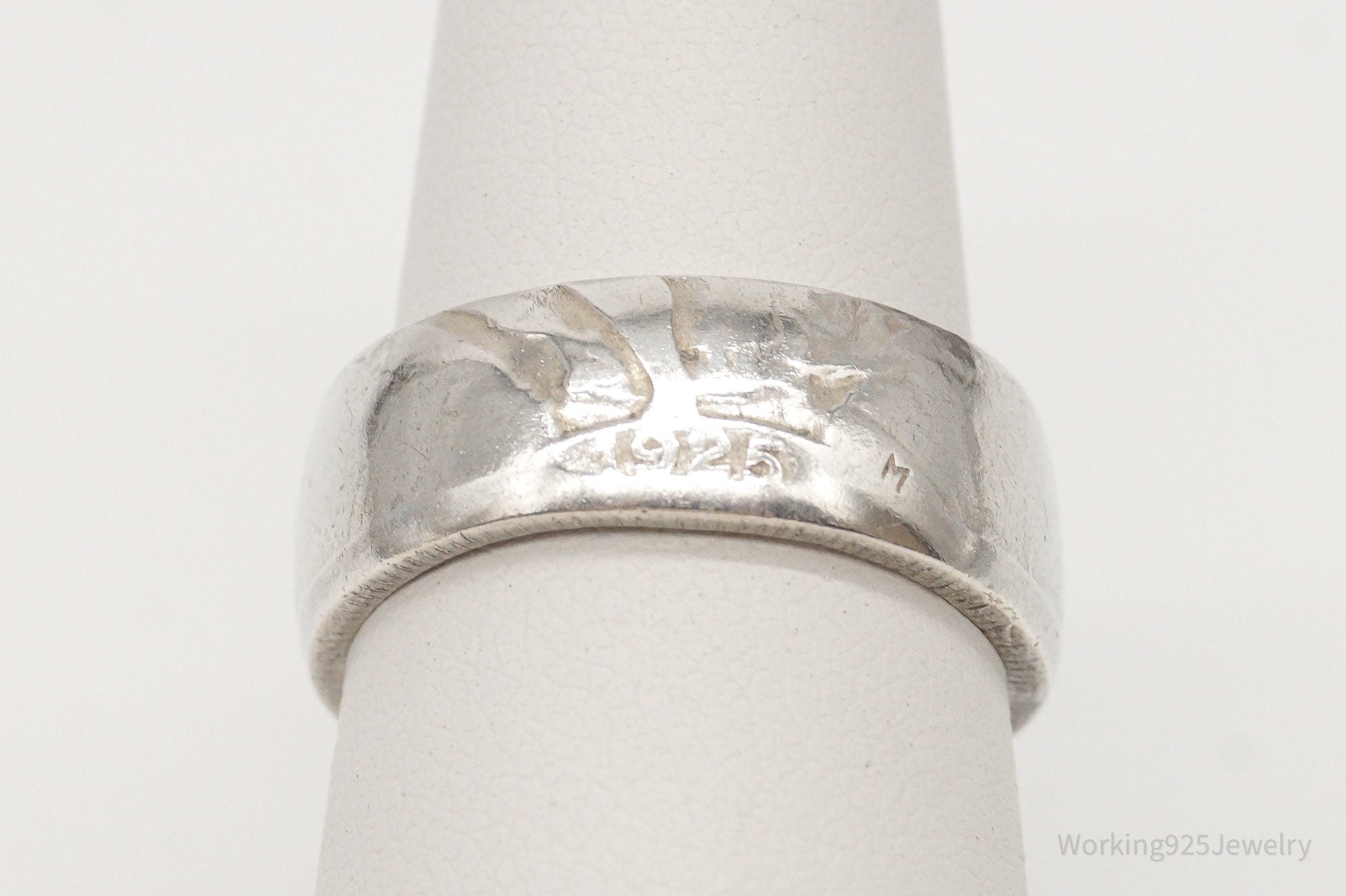 Vintage 1925 Standing Liberty Quarter Dollar Coin Silver Ring - Size 6.75 | Jewelry > Rings | Wiccan Center