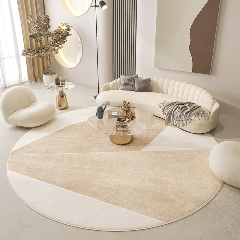 Japanese Minimalist Living Room Printed Carpet