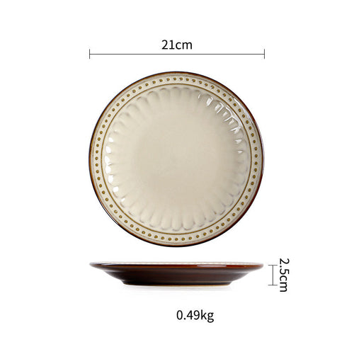 Vintage Japanese Style Ceramic Plates | Home & Garden | Wiccan Center