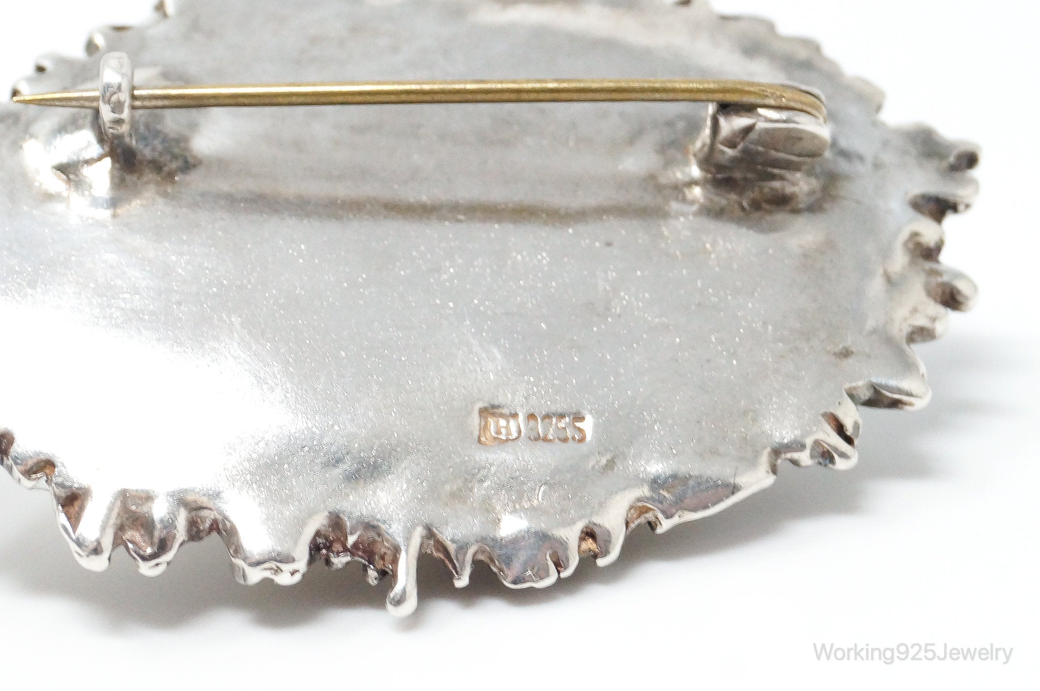 Rare Vintage Astrid Holthe Pearl Sterling Silver Brooch Pin | Jewelry > Brooches, Pins & Clips | Wiccan Center