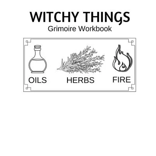 Witchy Things Grimoire Workbook - Paperback | Books | Wiccan Center