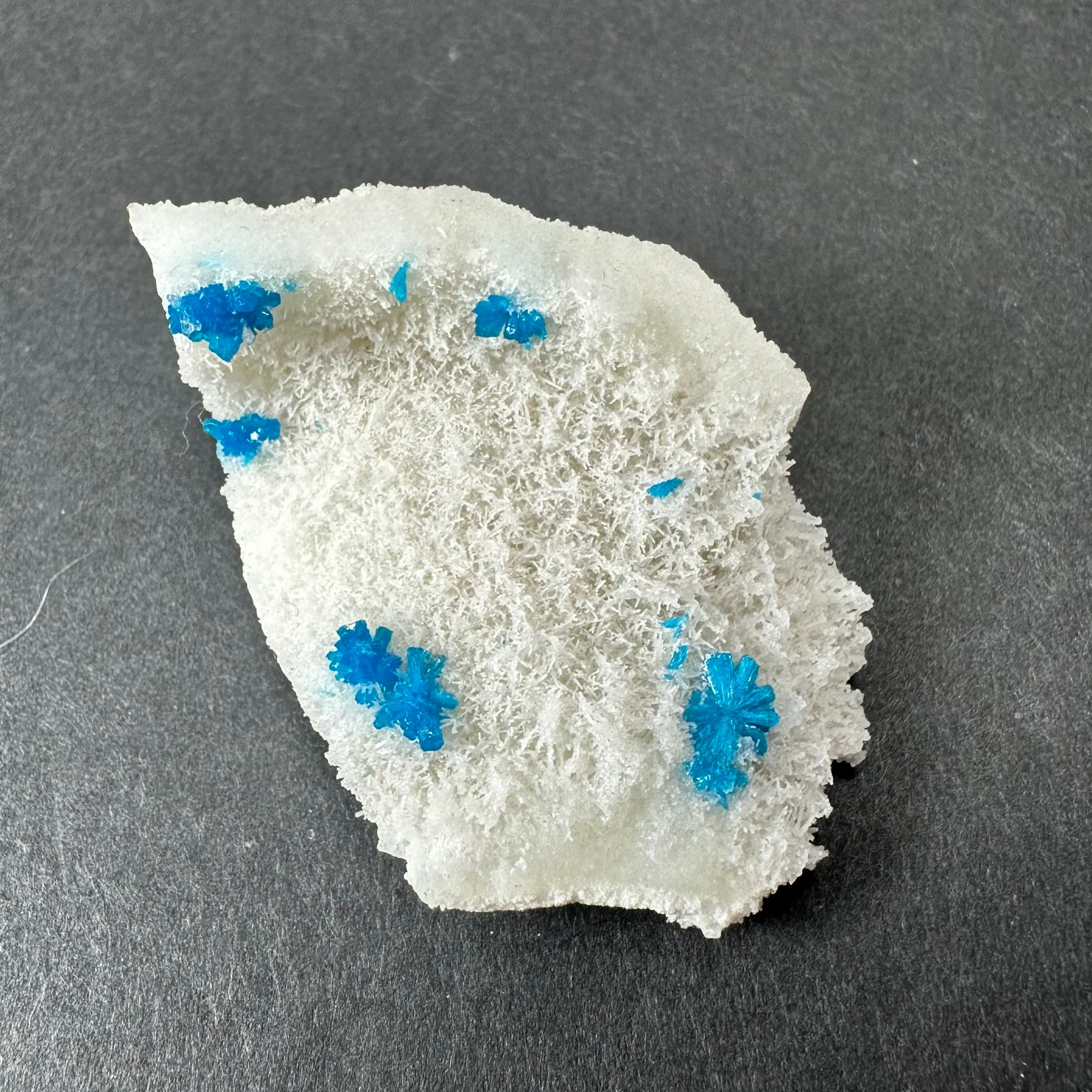 Cavansite Ball 'Floaters' on Stilbite MD | Minerals | Wiccan Center