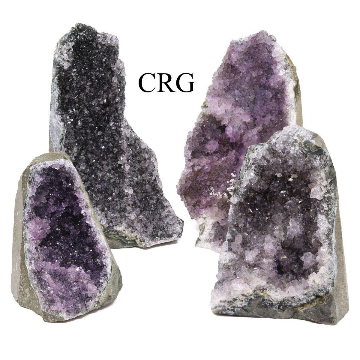 Amethyst Druzy with Cut Base / B Grade / 20-22kg AVG - 1 CASE