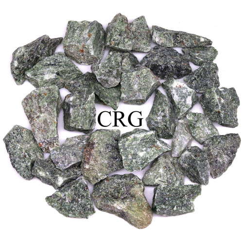 5 KILO LOT - Brazilian Rough Green Serpentine 2-4 CM AVG | Serpentine | Wiccan Center