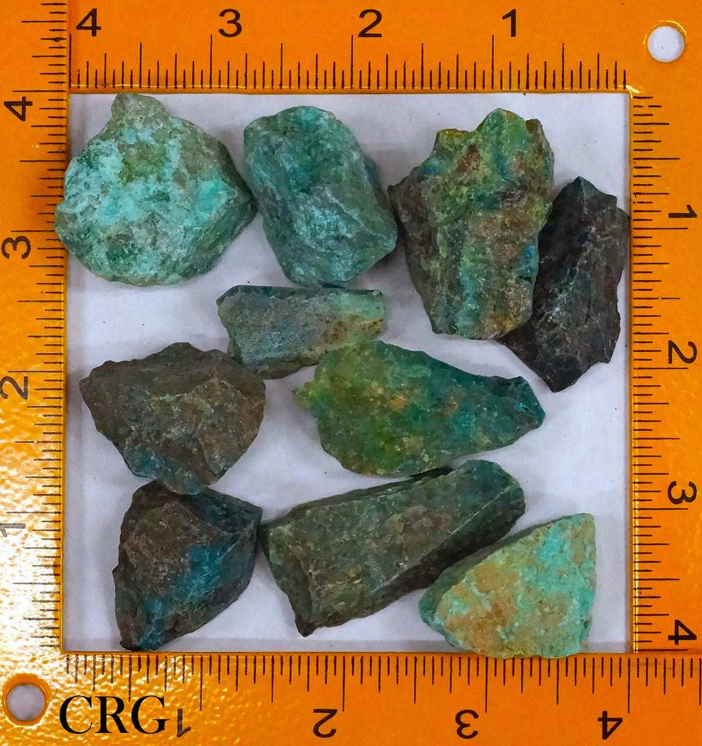 Rough Chrysocolla / 0.5-1.5" AVG - 1 LB. LOT