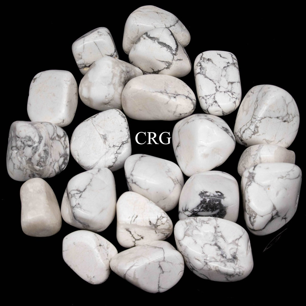 1LB. Howlite Tumbled Stones | Howlite | Wiccan Center